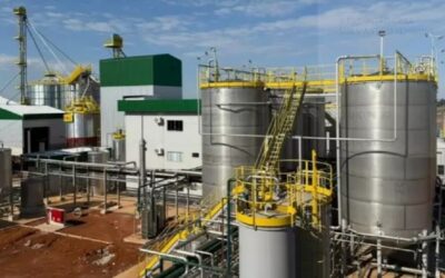 Primeira usina de etanol de trigo do país entra em operação em Santiago com financiamento do governo do Estado